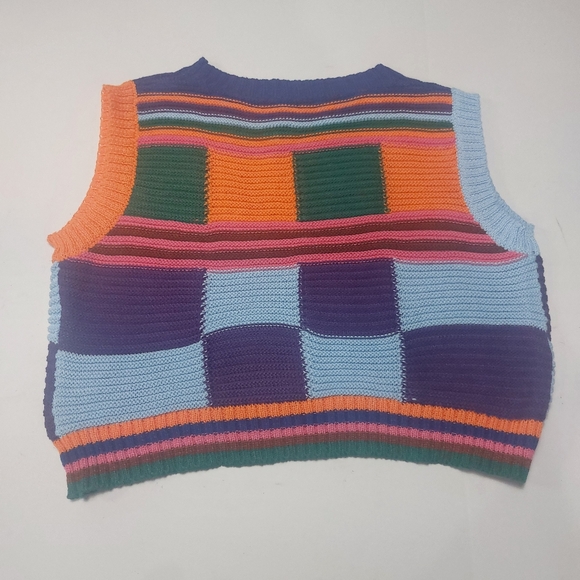NWNT Women's Multicolor Knit Top Size Small. - Picture 6 of 9